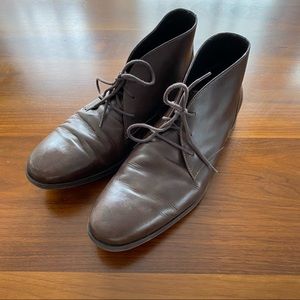 Cole Haan Copley Brown Leather Men’s Lace Up Chukka Boots Size 12